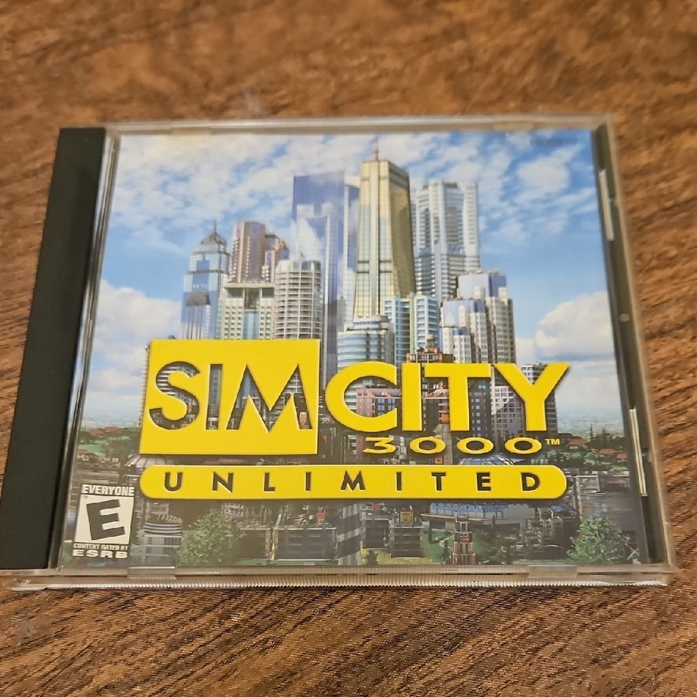 Sim City 3000 Unlimited PC Game CD-ROM